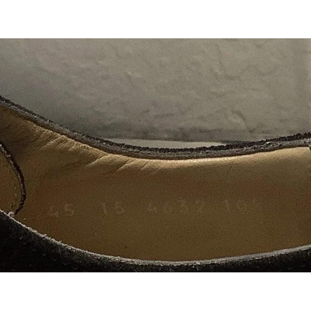 Johnston & Murphy‎ Wing Tip Dark Brown Suede Mens 10.5 Oxford